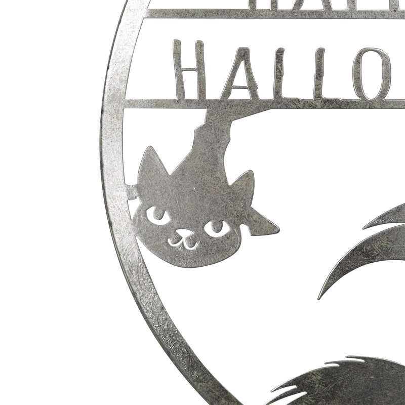 Enseigne murale 17 po Happy Halloween