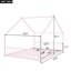 Lit double pleine grandeur en métal, rose-1502411603-1502411601