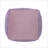 Square Pouf, Extra Plush Microfiber Chenille Seating | Lavender-84453743