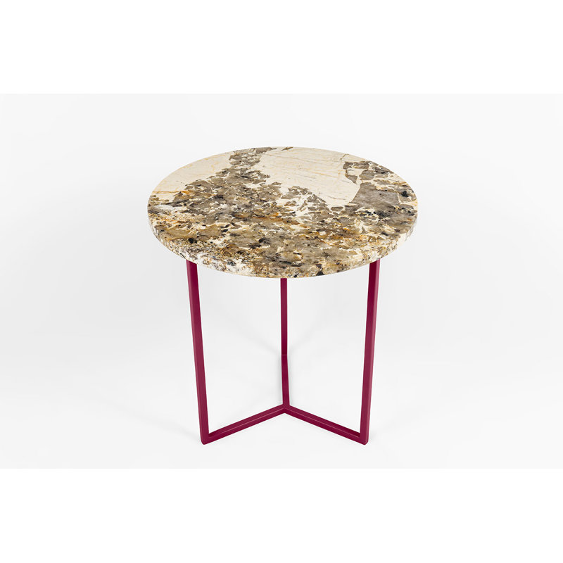 Ahupendra Frame End Table, Red