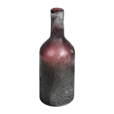 Pocklington Milestone Gray Round Glass Vase
