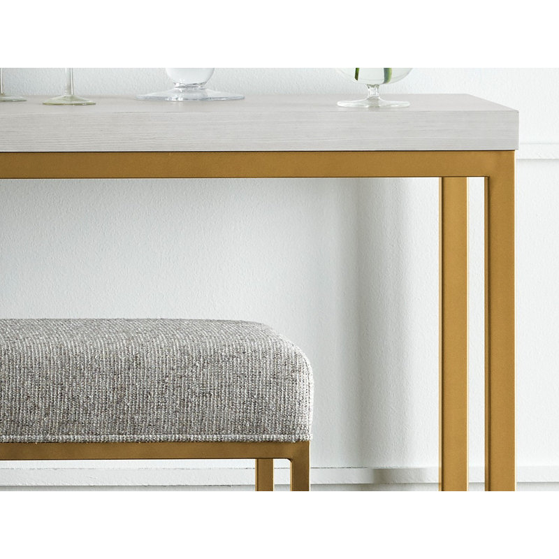 82'' Stone Top Console Table