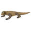 L’animal sauvage à grande échelle the komodo dragon statue