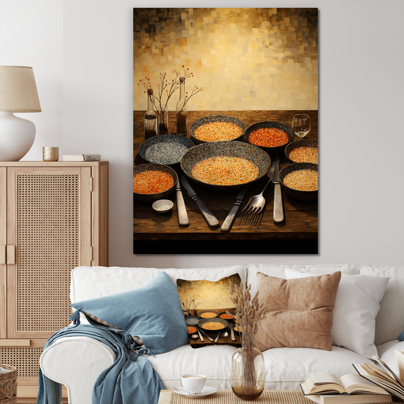 Minimalisme Judaïsme Pâque Seder I - Judaïsme, art mural, H 32 po x l 24 po x P 1 po, Toile tendue