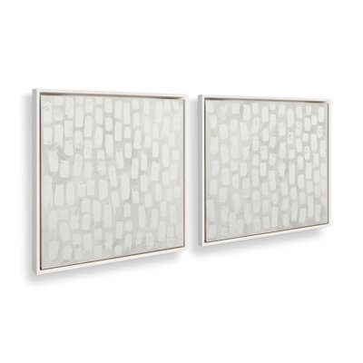 Wave Formations Duo I, ensemble de 2 impressions sur toile