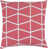 Rose vif / ivoire