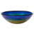 Eden Bath 14.25'' Blue/Yellow Tempered Glass Circular Bathroom Sink