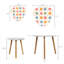 Ensemble de 2 tables basses gigognes Triangle