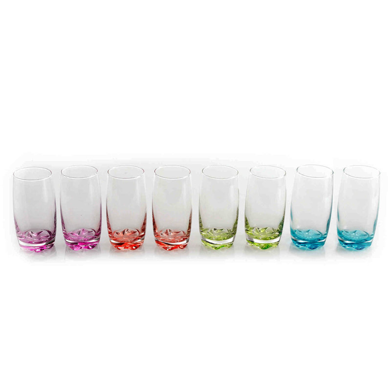 Ensemble de verres en verre 8 pièces Karissa