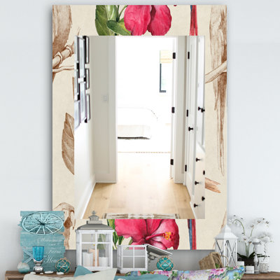 Miroir mural bohémien et éclectique Bloom 37