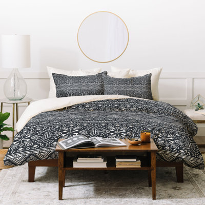 Polyester Geometric Shapes Duvet Cover