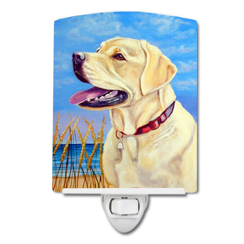 Labrador at the Beach Ceramic Night Light