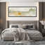 Abstrait vert beige neutre, impression murale, minimaliste, moderne, panoramique, horizontal, Boho, décoration murale-102833269-111696450