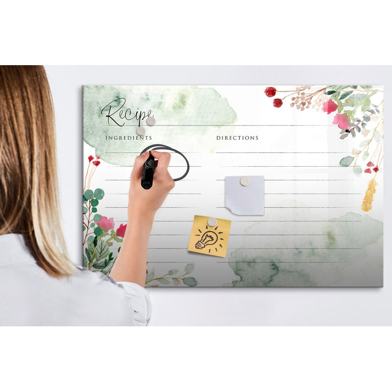 Magnetic Glass Dry Erase Board