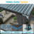 12' x 16' Louvered Pergola with Curtains & Netting, Outdoor Pergola with Adjustable Metal Louvers & Hidden Drainage, Weather Resistant Patio Pergola for Backyard, Poolside, Dark Gray-116447909