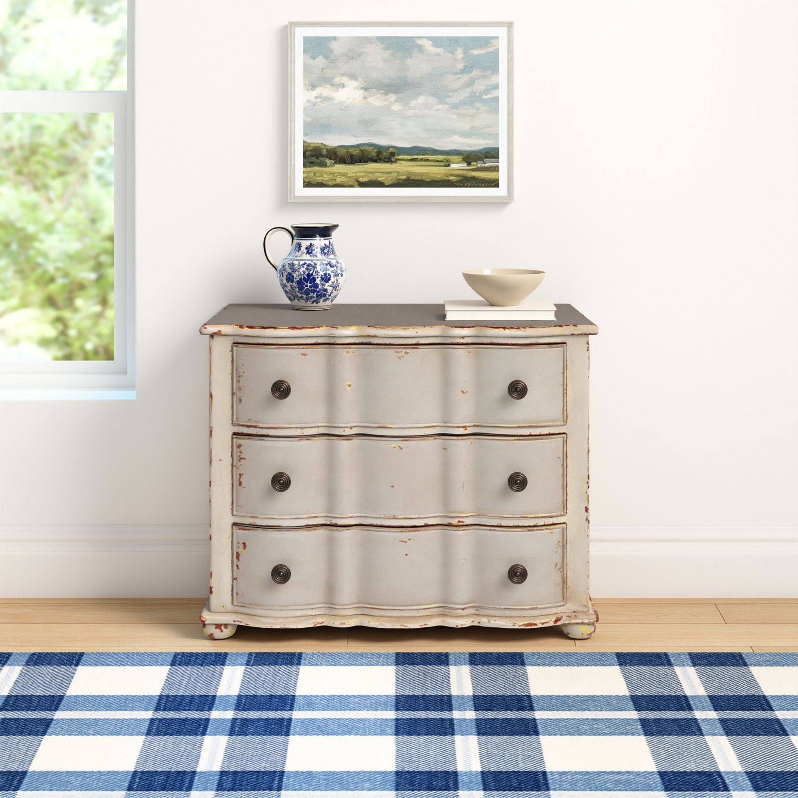 Alline Solid Wood Accent Chest