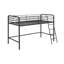 Mcadory Single Metal Mid Sleeper Loft Bed Bed-42965860