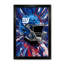 Casque Hyper des Jacksonville Jaguars (NFL) - Impression encadrée 27 po x 39 po-136174916
