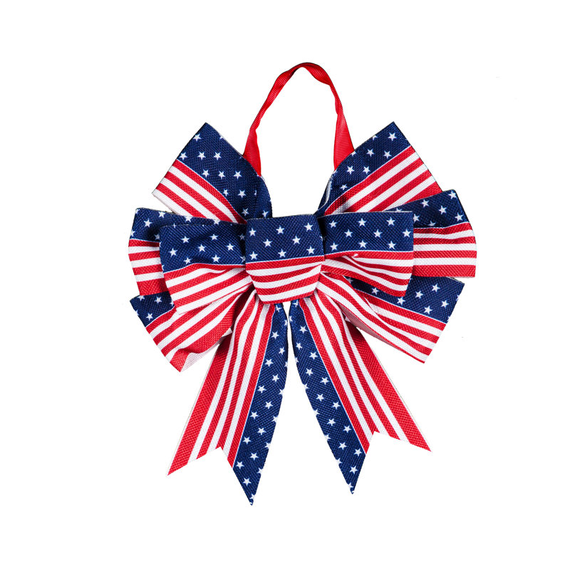 Étiquette de porte patriotique