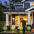 8 Pack 1.3 FT String Light Poles, Suspension Outdoor Fence Post Lights with Clip and Bracket