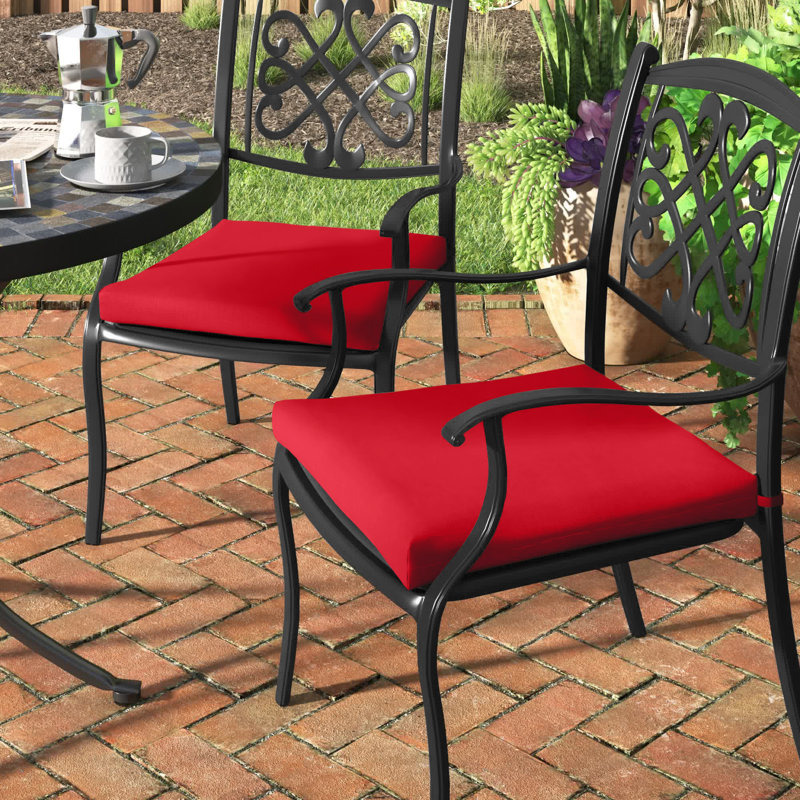 Outdoor 3'' Seat Cushion, Papprika