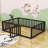 Guerriero Wooden Daybed Frame with Fence-1236834003-1236834005