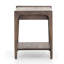 Deviney 1 - Drawer Solid Wood Nightstand