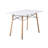Jerica 4 - Person Four Leg Dining Set