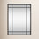 Chancey Iron Rectangle Wall Mirror