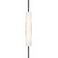 Windchime 25" Tubular Sconce with Soft Etched Glass-1863188594