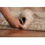 Tapis oriental marocain à motif treillis complet 4 x 6