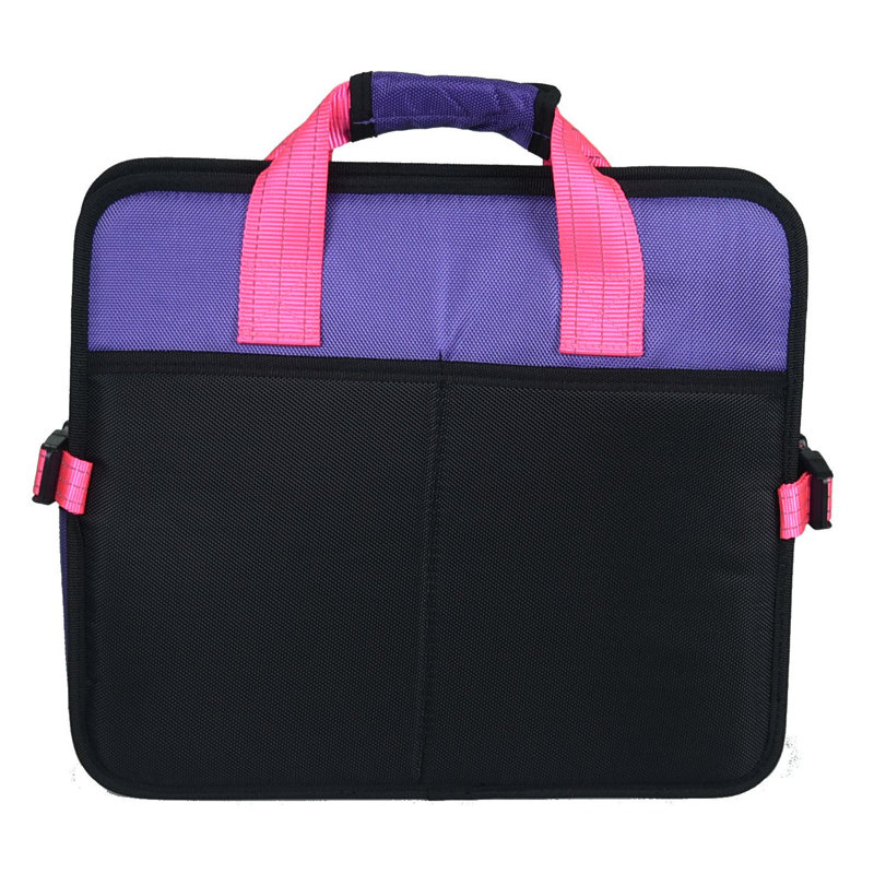 Lit pliant de voyage pour chien et chien Pet Travel, Mauve, Petit (l 17,7 po x P 23,6 po x H 12,6 po)