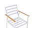 Fardy Patio Dining Side Chair with Cushion