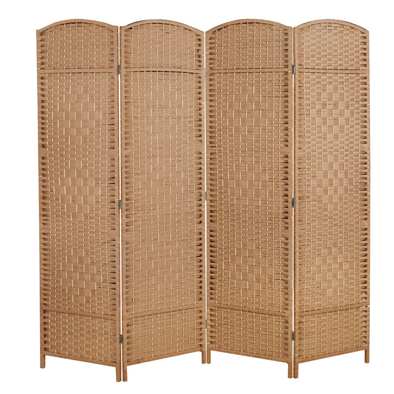 Pare-étincelles pliable 6 pi 6 pi, Naturel