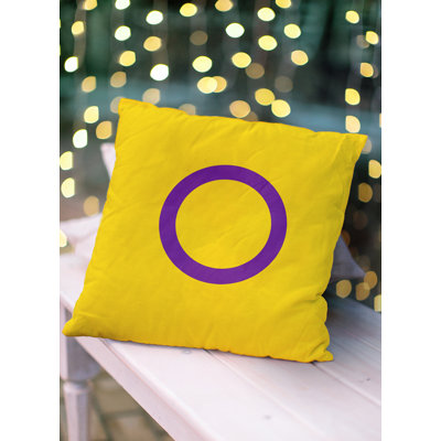 Outdoor Reversible Throw Pillow