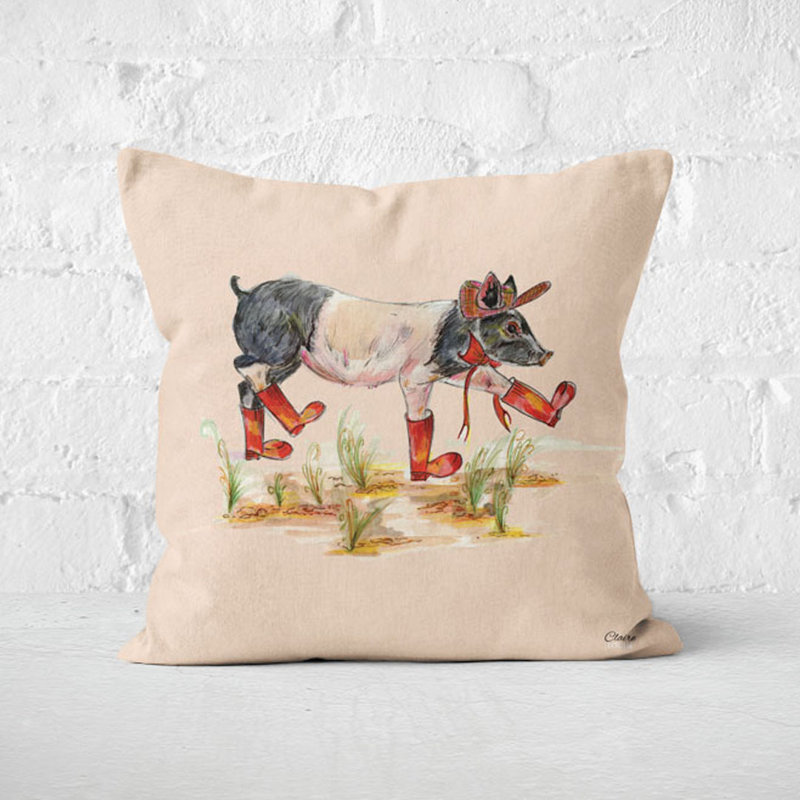 Macneil Animal Print Square Cushion
