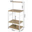 Derkovic 60cm Standard Baker's Rack with Microwave Compatibility Wooden Shelves-1465689750