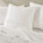 Breeze White 100% Cotton Gauze Embroidered 3-Piece Full/Queen Quilt Set-114959101-115270019