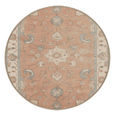 Machine Washable Afyon Beige Area Rug