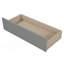 Lit plateforme simple avec deux tiroirs-860203941