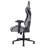 Techni Sport Adjustable Reclining Ergonomic Swiveling PC & Racing Game Chair in Gray