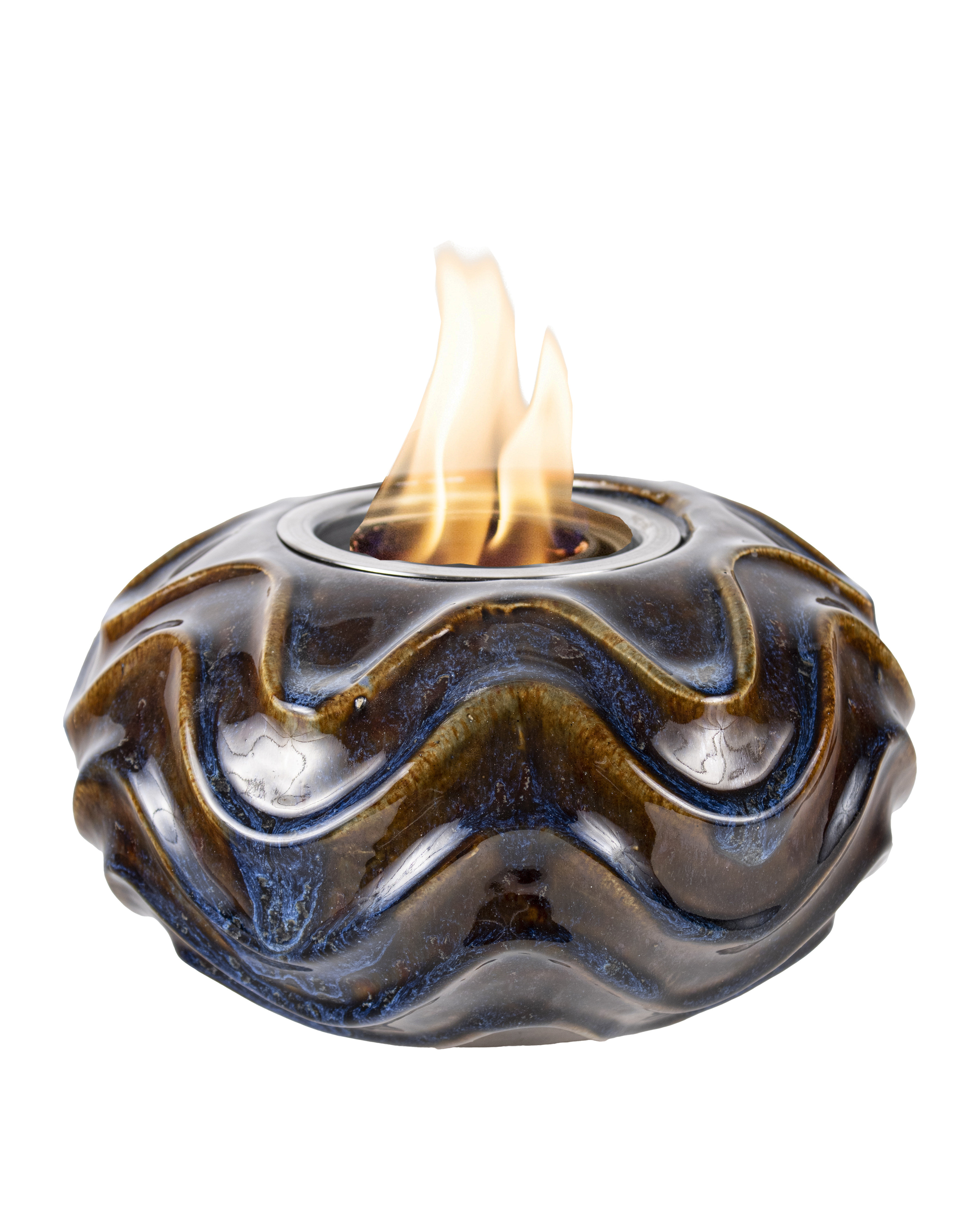 Echo Valley Ceramic Gel Outdoor Tabletop Fireplace Wayfair Canada