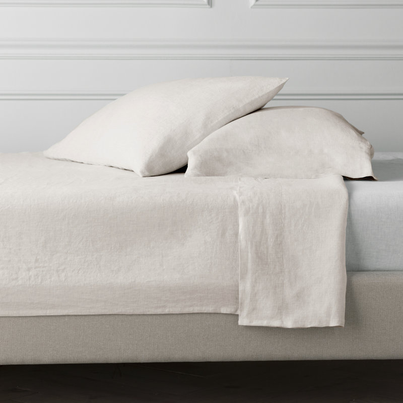 Lush Linen Sheet Set, Queen Sheet Set, Natural