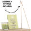 Thames Rope Hanging Shelf Kit, Foiled Finish-67063351