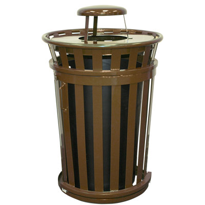 Oakley Steel Open Kitchen Trash Can - 36 Gallons