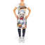 Tablier blanc Le chef caniche