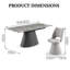 6 -Person Stone Dining Set