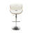 Swivel Upholstered Adjustable Height Counter Stool-1254470413