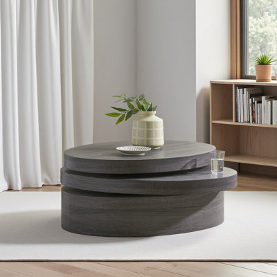 MODERNESQUE ROTATING COFFEE TABLE