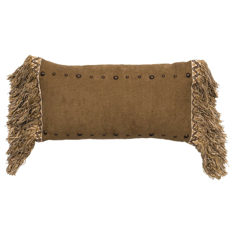 Tempête Wooded River Mountain - Coussin décoratif - 14 x 26